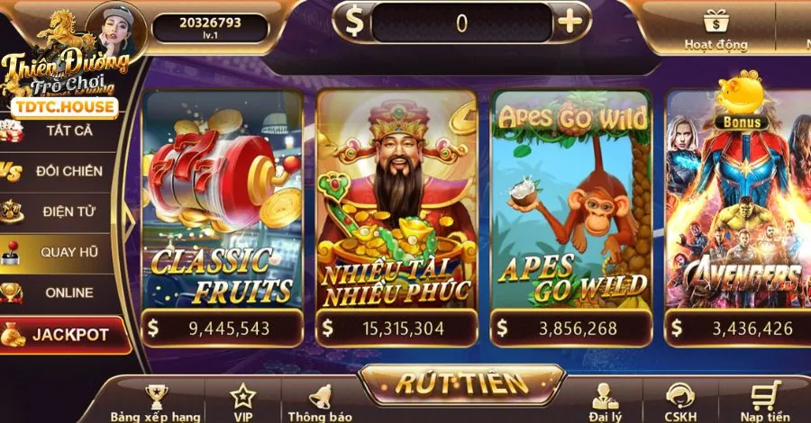 Máy đánh bạc (Slot Game)